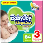 بيبي جوي حفاضات (3) وسط 84 حفاضة