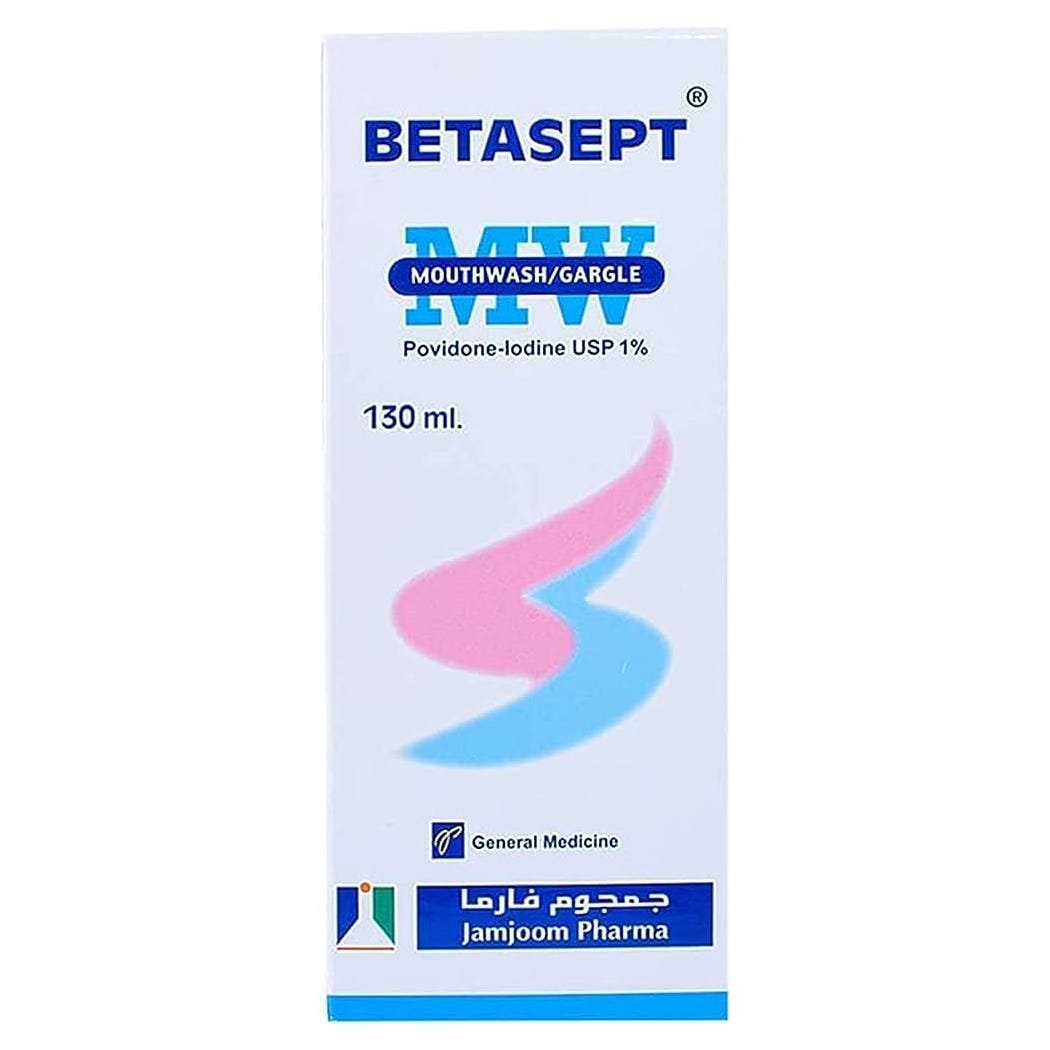 betasept-1-w-v-mouthwash-gargle-130-ml-0kjpg بيتاسيبت غسول للفم - الصورة 1