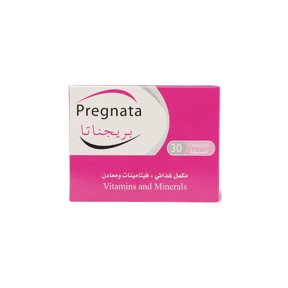 -ومعادن-متعددة-30-كبسولة.png بريجناتا فيتامينات ومعادن متعددة - 30 كبسولة - الصورة 1