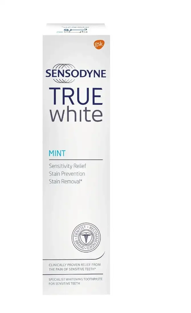 sensodyne-toothpaste-true-white-75-ml_1 سنسوداين معجون أسنان ترو - وايت 75 مل - الصورة 1